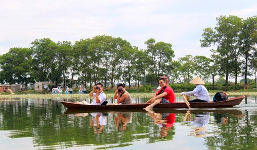 Озеро Куаншон в ханойском пригородном уезде Мидык - ảnh 2